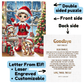 Christmas Gift, Personalized Elf Letter Double-Sided Jigsaw Puzzle: Goodbye or Hello From Your Elf (Elves)