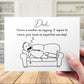 Dad Printable Card: Dad You're A Master Of Napping (Digital Download)