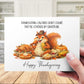 Thanksgiving Printable Card: Thanksgiving Calories Don't Count (Digital Download)