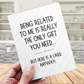 Funny Greeting Card: The Only Gift You Need...