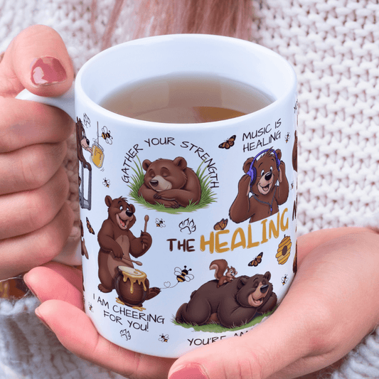 Get Well Gift, Coffee Mug: The Healing Mug - Bears