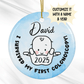 Colonoscopy, Personalized Ornament: I Survived My First Colonoscopy!