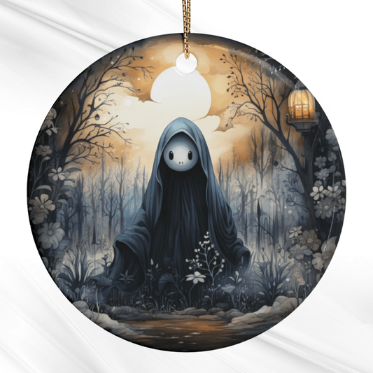 Halloween Ceramic Ornament: Ghost