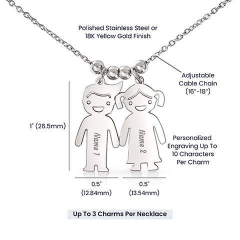 Daughter-in-Law Gift, Kid Charm Necklace: You Are An Extraordinary Daughter-in-Law