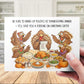 Thanksgiving Printable Card: Be Sure To Bring Up Politics(Digital Download)
