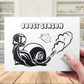Boost Season Snail Ghost Card for Car Lovers