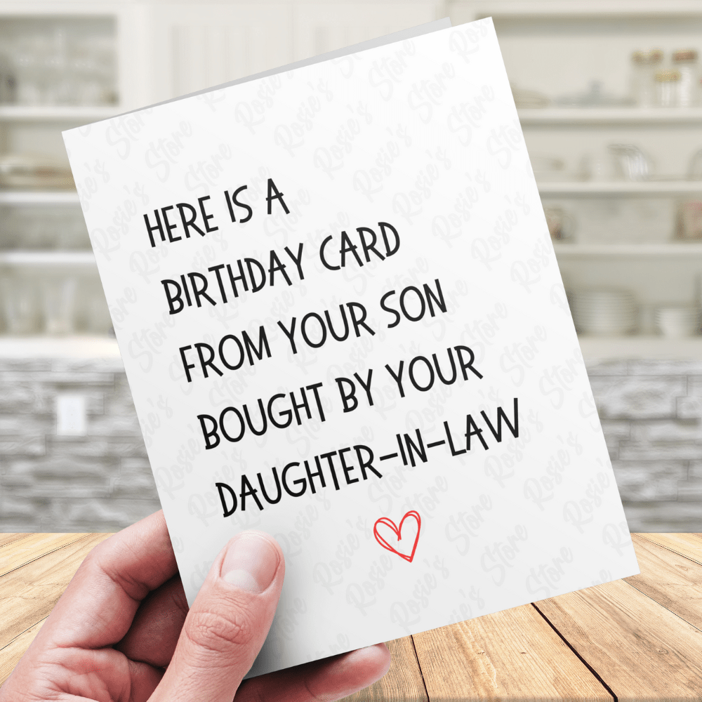 Father-in-Law, Digital Birthday Greeting Card: Here Is A Birthday Card...