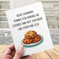Grandma Gift, Digital Greeting Card For Grandmother: Cookies & Love