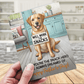 Father's Day Digital Greeting Card, Labrador Retriever Dog: Happy Father's Day