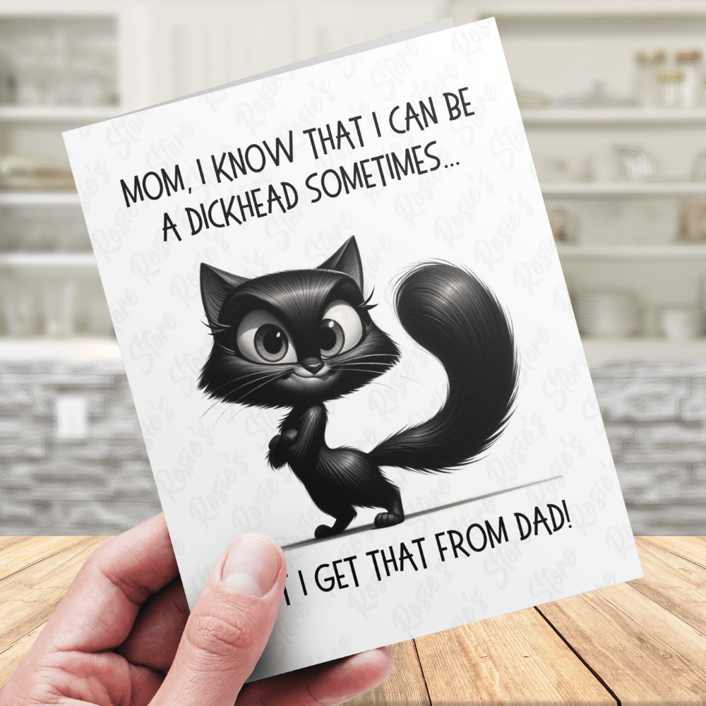 Mom Greeting Card: Mom, I Know That I Can Be...