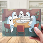 Ghost Funny Greeting Card: Guys, I Forgot My Sheet But I'm Here!