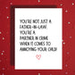 Father in Law Card Partner in Crime Humor