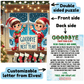 Christmas Gift, Personalized Elf Letter Double-Sided Jigsaw Puzzle: Goodbye From Your Elf (Elves)