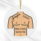Breasts, Top Surgery For Trans Friend, Ceramic Ornament: New Look, Same Me