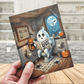 Halloween Ghost Greeting Card: Scary News