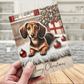 Christmas Greeting Card, Dachshund Dog Lover: Merry Christmas