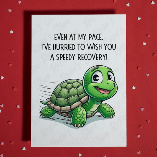 Get Well Greeting Card: Speedy Recovery!