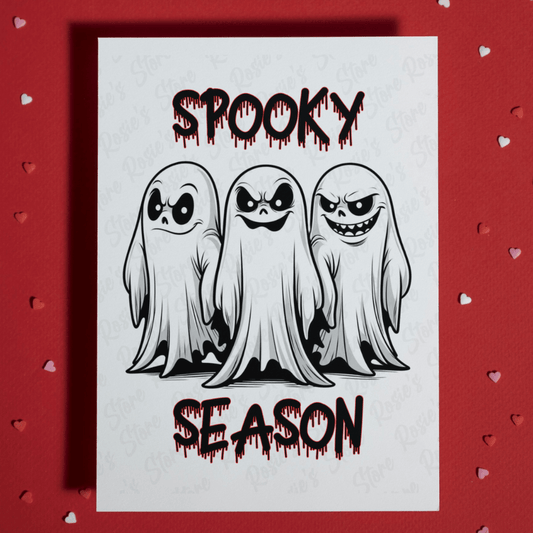 Halloween Greeting Card: Spooky Season