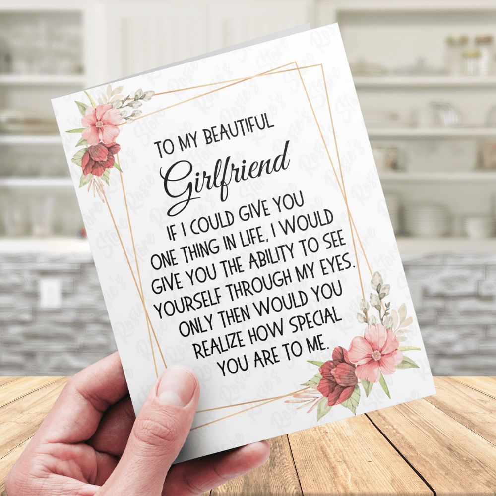 Girlfriend Digital Greeting Card: If I Could Give You One Thing In Life...