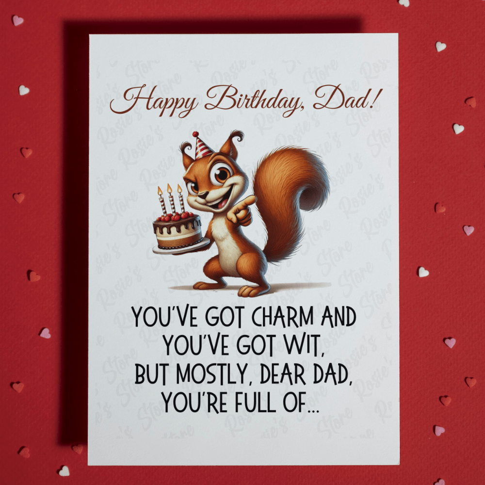 Dad Birthday Greeting Card: Happy Birthday, Dad!