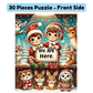 Christmas Gift, Personalized Elf Letter Double-Sided Jigsaw Puzzle: Hello From Your Elf (Elves)