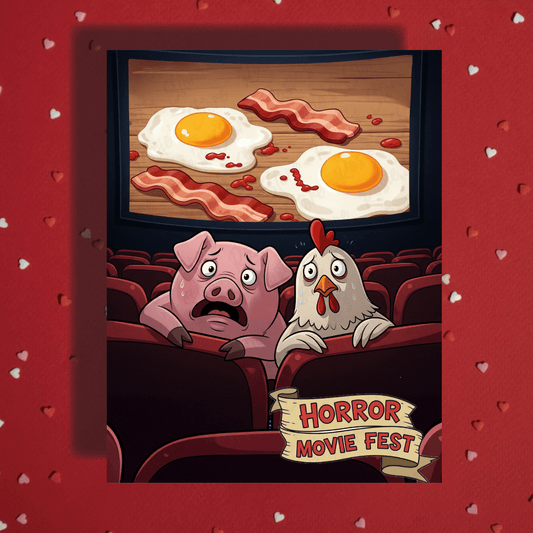 Halloween Horror Greeting Card: Horror Movie Fest