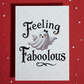 Halloween Greeting Card: Feeling Faboolous