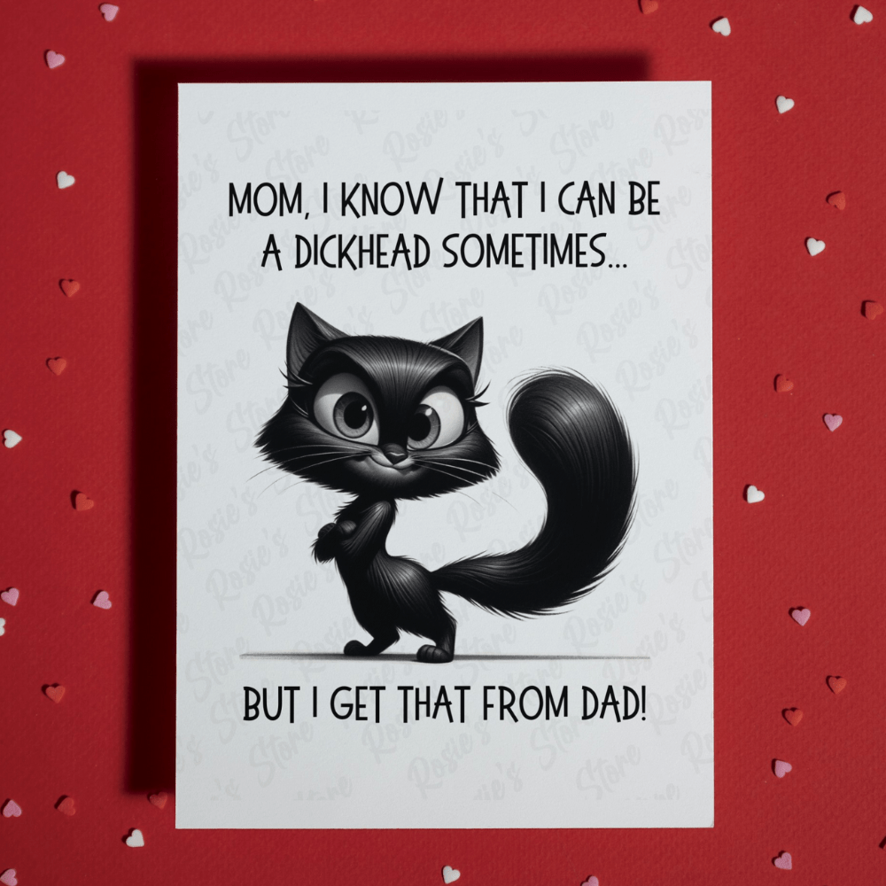 Mom Greeting Card: Mom, I Know That I Can Be...