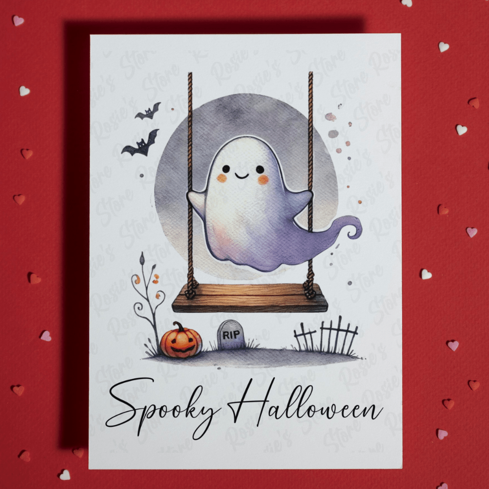 Halloween Set of 6 Greeting Cards: Happy Halloween