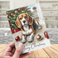Christmas Greeting Card, Beagle Dog Lover: Merry Christmas