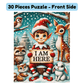 Christmas Gift, Personalized Elf Letter Double-Sided Jigsaw Puzzle: Hello From Your Elf (Elves)