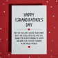 Grandpa Greeting Card: Happy (Grand)Father's Day