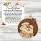 Son's Girlfriend Gift, Handmade 3-Layer Wooden Ornament: My Son Is The Most Precious