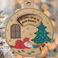 Funny Christmas Ornament: Dear Santa, I Regret Nothing