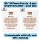 Christmas Gift, Personalized Elf Letter Double-Sided Jigsaw Puzzle: Hello From Your Elf (Elves)