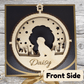 3D Wooden Dog Ornament: Shih Tzu