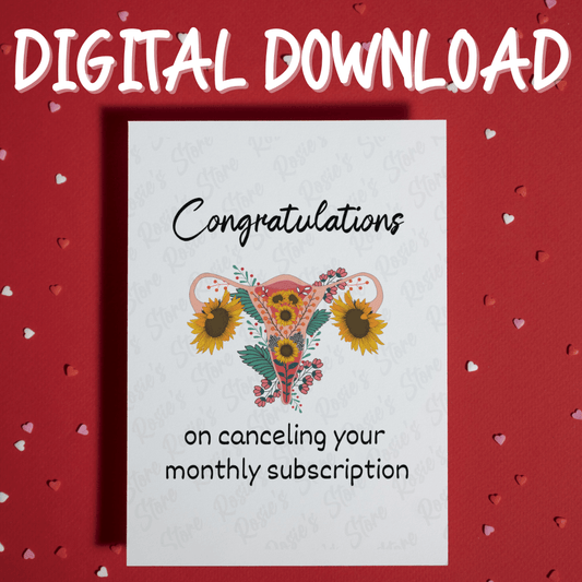 Hysterectomy Digital Greeting Card: Congratulations...