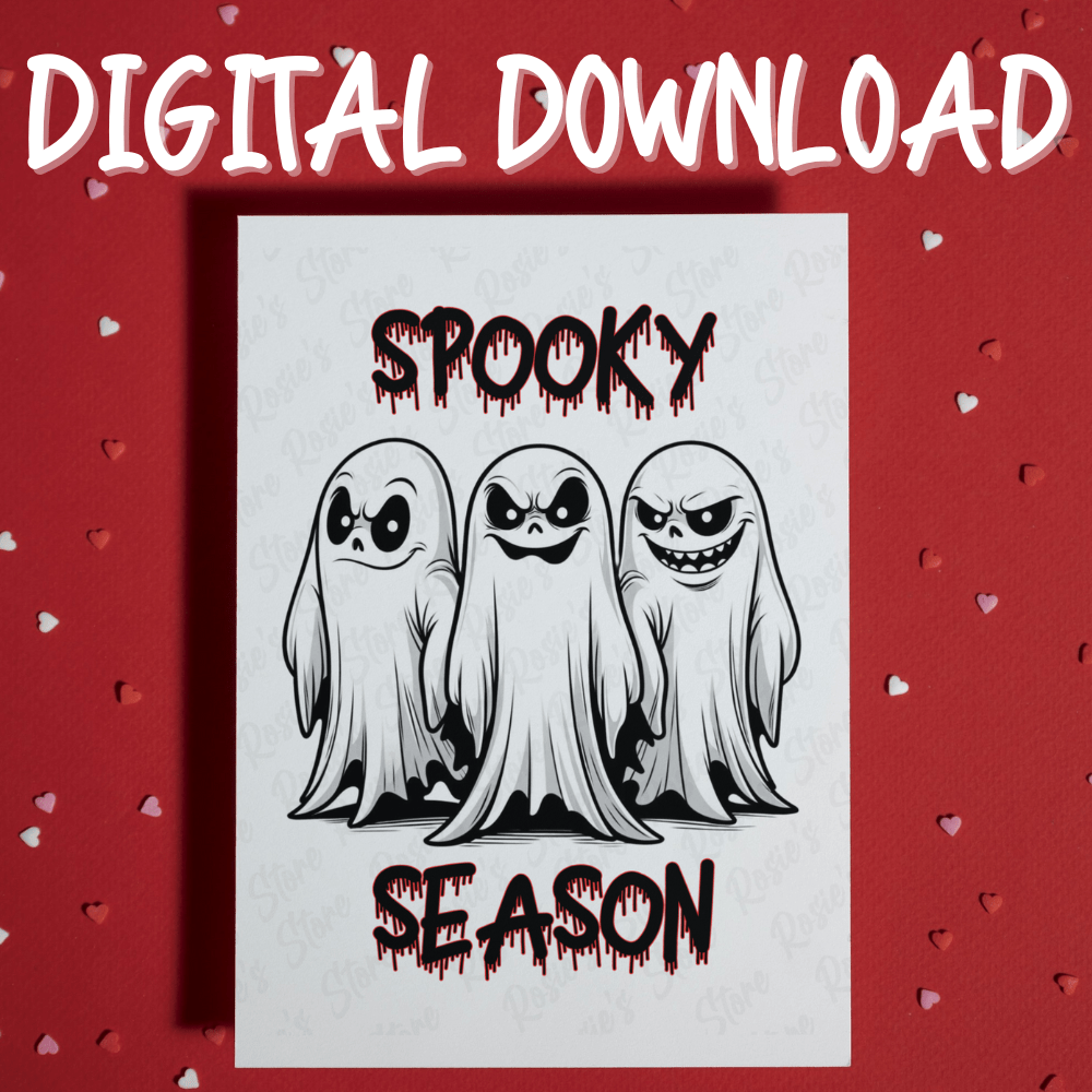 Halloween Digital Greeting Card: Spooky Season