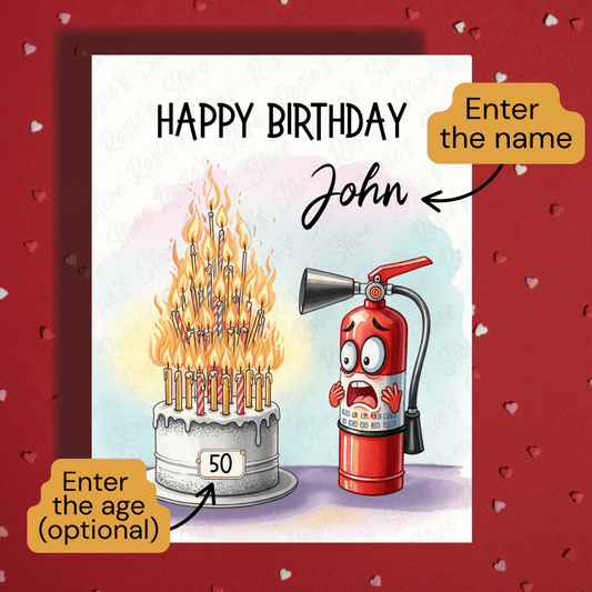 Birthday Greeting Card: Funny, Happy Birthday
