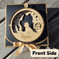 3D Wooden Dog Ornament: Yorkshire Terrier (Yorkie)