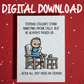 Bonus Dad Digital Greeting Card: Stepdad Couldn't Stand Annoying Phone Calls...