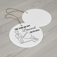 Divorce, Personalized Ceramic Ornament For Him: The Year We Got Divorced