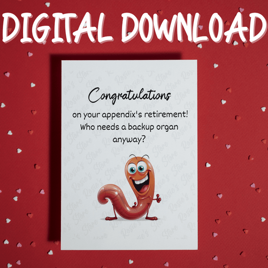 Appendix Digital Greeting Card: Congratulations...