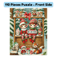 Christmas Gift, Personalized Elf Letter Double-Sided Jigsaw Puzzle: Hello From Your Elf (Elves)