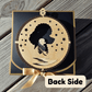 3D Wooden Dog Ornament: Toy Poodle