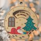 Funny Christmas Ornament: Dear Santa, I Regret Nothing