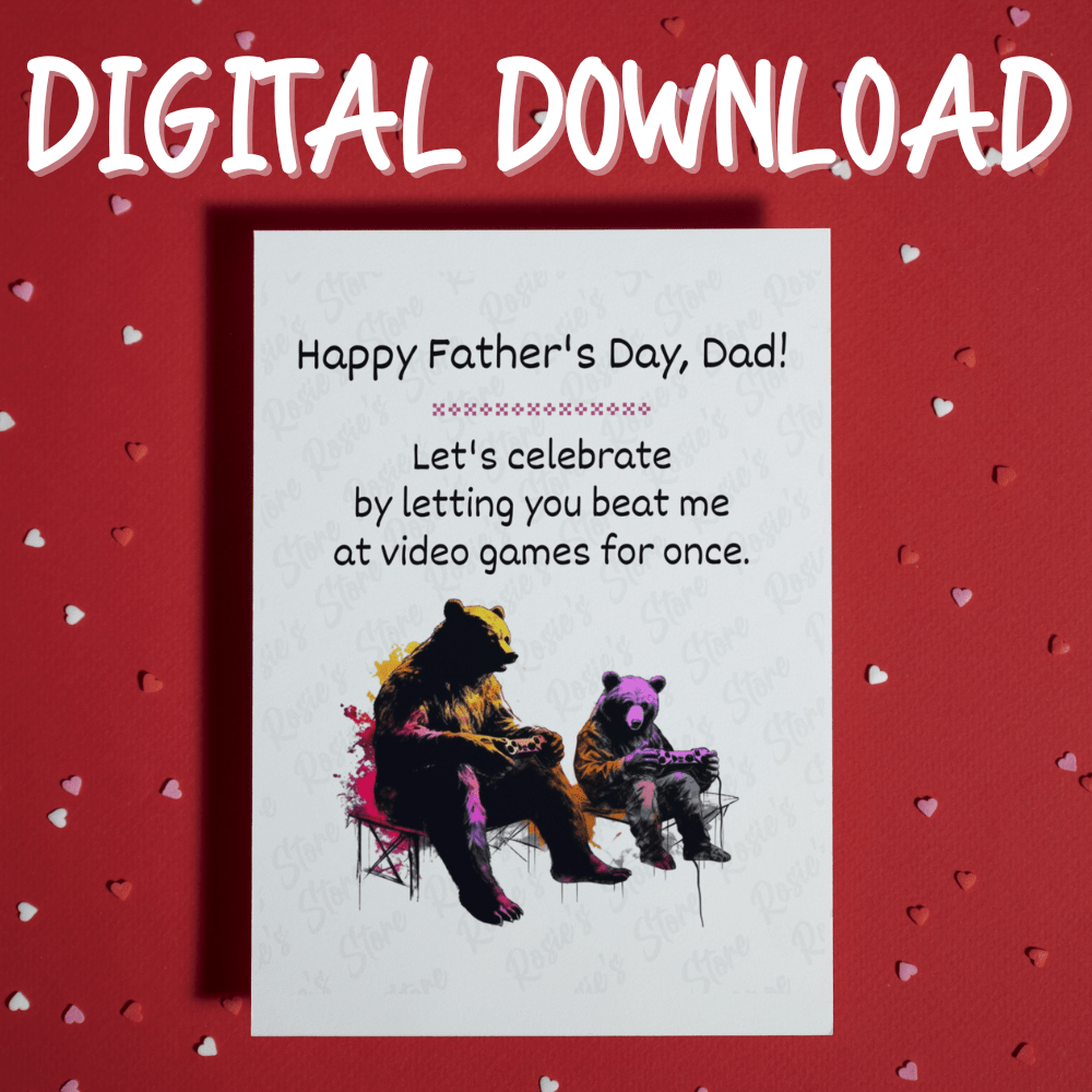 Dad Father's Day Digital Greeting Card: Happy Father's Day, Dad!