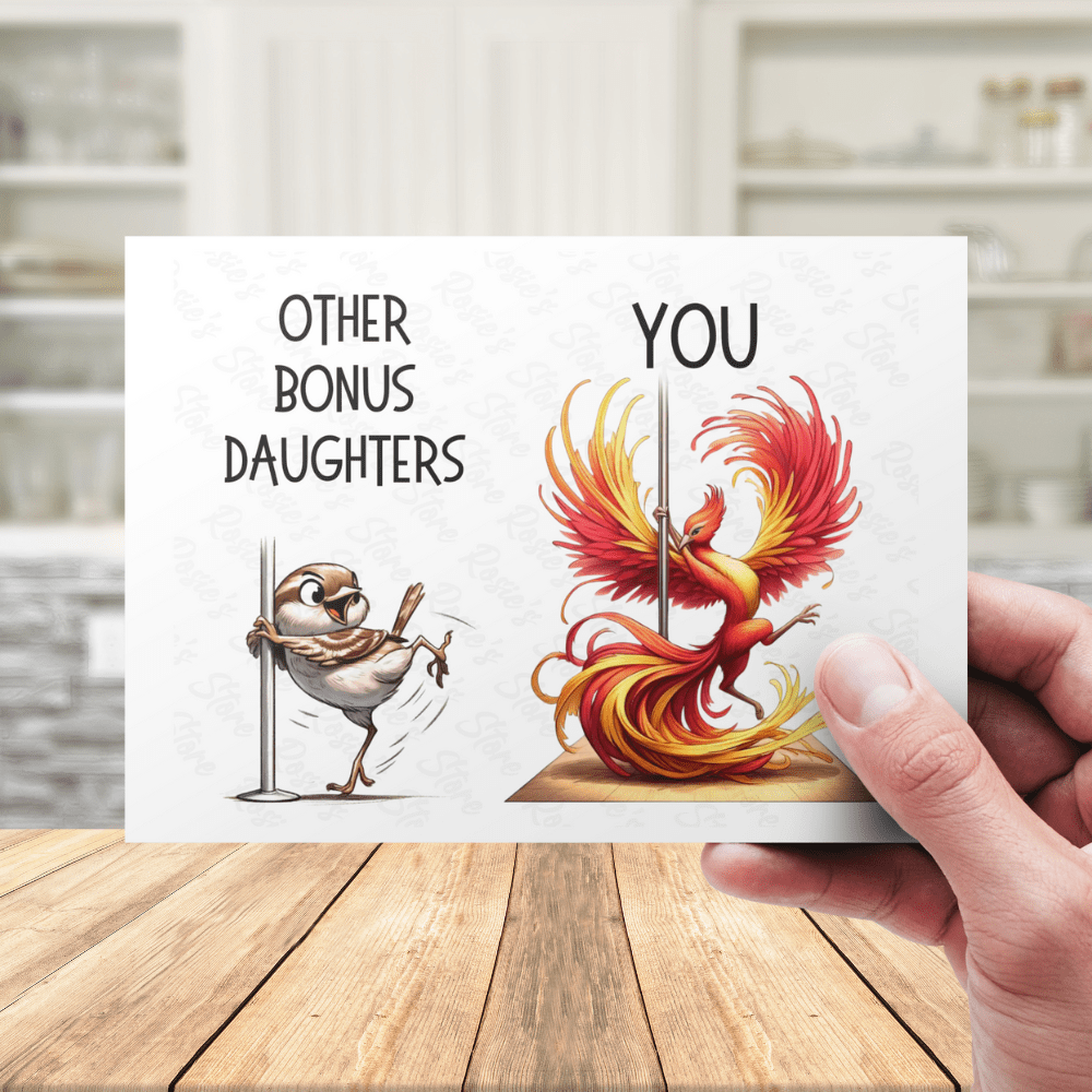 Bonus Daughter Gift, Digital Greeting Card: Other Bonus Daughters