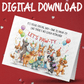 Birthday Digital Greeting Card: Time To Paw-ty