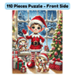 Christmas Gift, Personalized Elf Letter Double-Sided Jigsaw Puzzle: Goodbye or Hello From Your Elf (Elves)